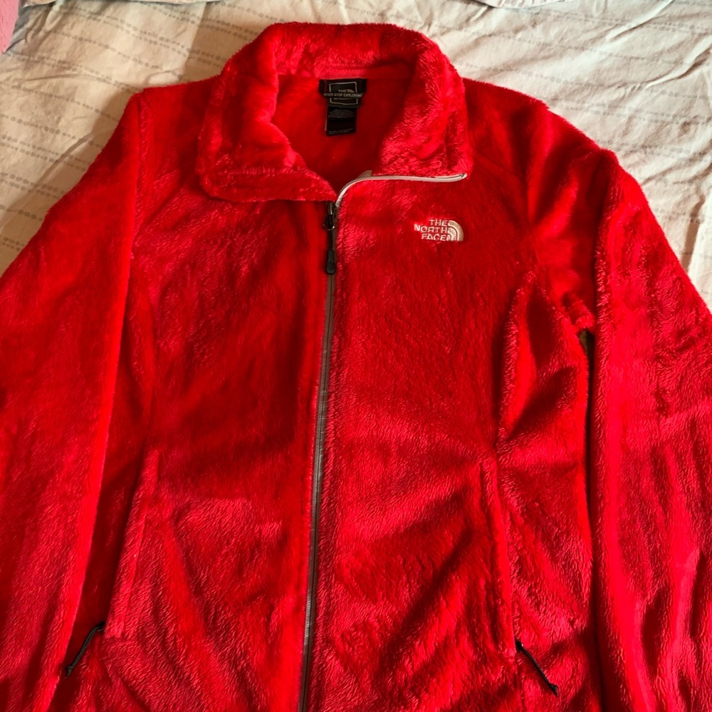 Red North Face Jacket